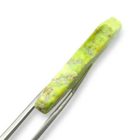 Imperial jasper slice with hole 43x24 mm no. 195 Imperial jasper slice with hole 43x24 mm no. 195