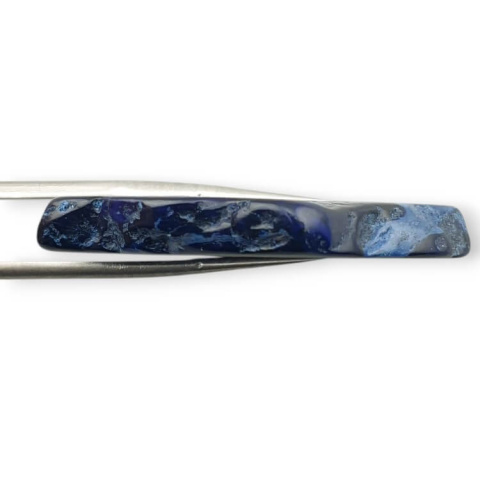 Imperial jasper slice with hole 43x26 mm no. 228 Imperial jasper slice with hole 43x26 mm no. 228