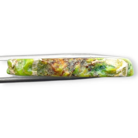 Imperial jasper slice with hole 43x28 mm no 222 Imperial jasper slice with hole 43x28 mm no 222