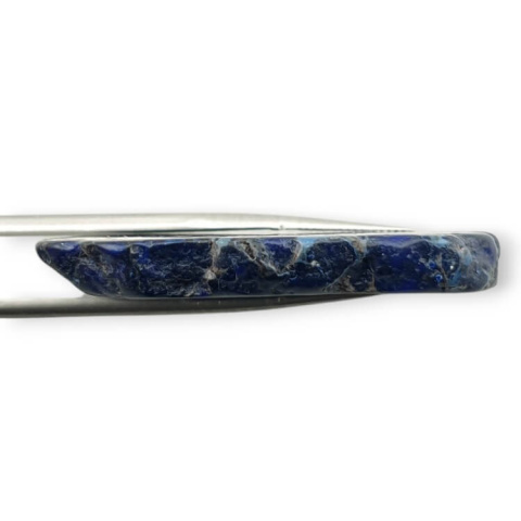 Imperial jasper slice with hole 43x28 mm no. 422 Imperial jasper slice with hole 43x28 mm no. 422