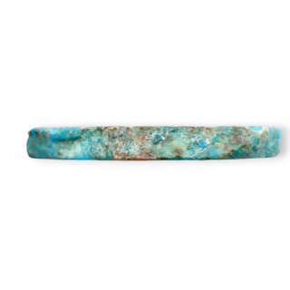 Jaspis cesarski plaster z dziurką 43x30 mm nr 363