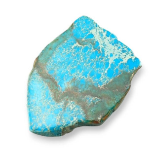Jaspis cesarski plaster z dziurką 43x32 mm nr 191