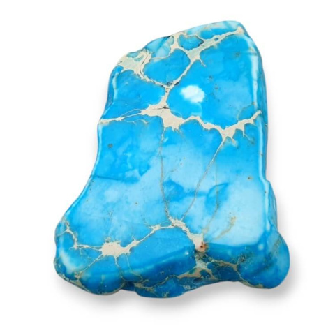 Jaspis cesarski plaster z dziurką 43x36 mm nr 179 Jaspis cesarski plaster z dziurką 43x36 mm nr 179