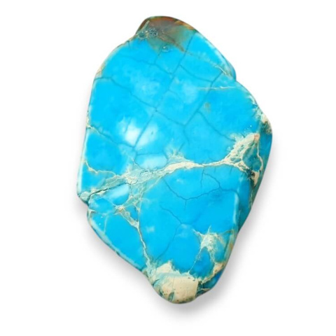 Imperial jasper slice with hole 44x28 mm no 168 Imperial jasper slice with hole 44x28 mm no 168