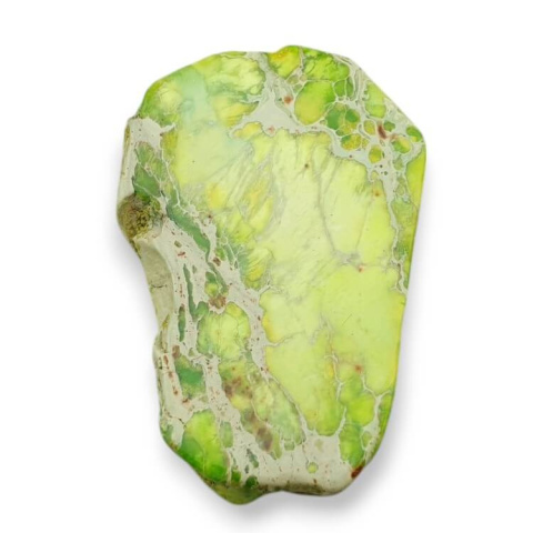 Jaspis cesarski plaster z dziurką 44x30 mm nr 199 Jaspis cesarski plaster z dziurką 44x30 mm nr 199
