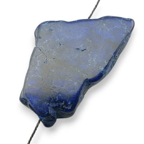 Imperial jasper slice with hole 45x27 mm no. 241 Imperial jasper slice with hole 45x27 mm no. 241