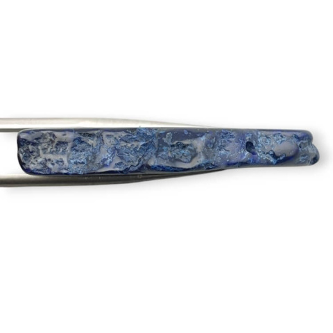 Imperial jasper slice with hole 45x27 mm no. 241 Imperial jasper slice with hole 45x27 mm no. 241