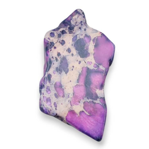 Imperial jasper slice with hole 46x25 mm no 306 Imperial jasper slice with hole 46x25 mm no 306
