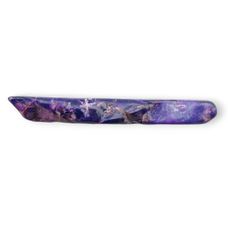 Jaspis cesarski plaster z dziurką 46x26 mm nr 295