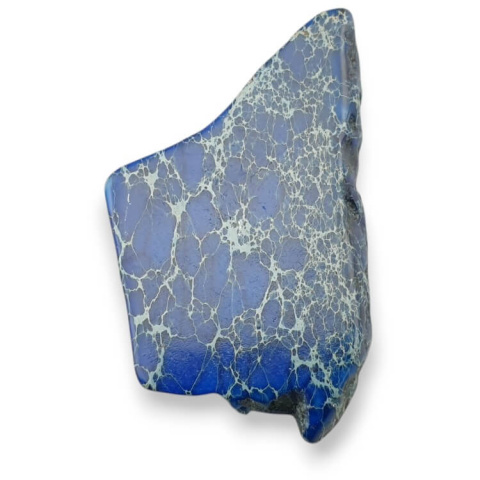 Imperial jasper slice with hole 46x27 mm no. 245 Imperial jasper slice with hole 46x27 mm no. 245