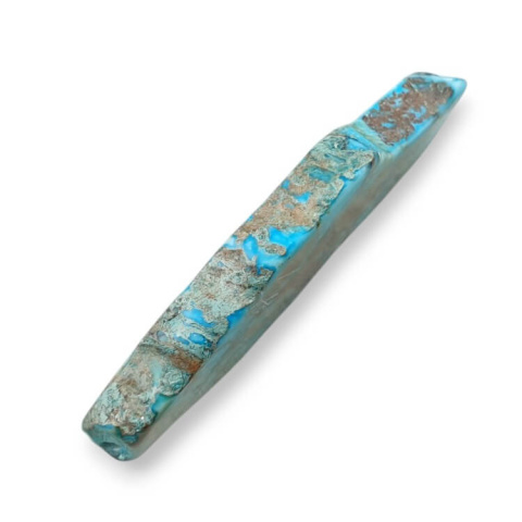 Imperial jasper slice with hole 47x24 mm no 187 Imperial jasper slice with hole 47x24 mm no 187
