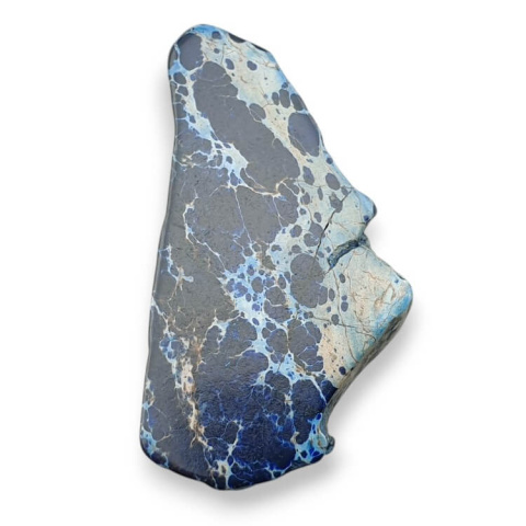 Imperial jasper slice with hole 47x26 mm no. 259 Imperial jasper slice with hole 47x26 mm no. 259