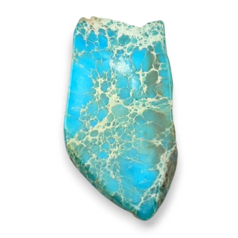 Imperial jasper slice with hole 48x24 mm no. 166 Imperial jasper slice with hole 48x24 mm no. 166