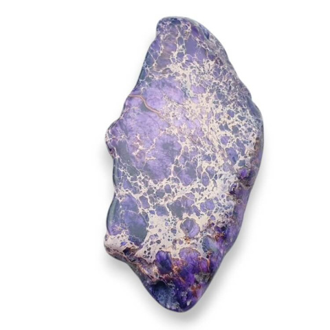 Imperial jasper slice with hole 49x26 mm no 301 Imperial jasper slice with hole 49x26 mm no 301
