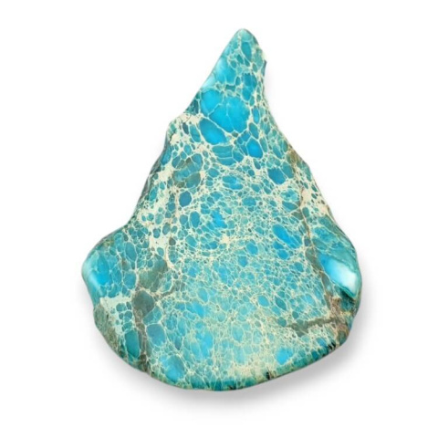 Imperial jasper slice with hole 50x36 mm no 194 Imperial jasper slice with hole 50x36 mm no 194