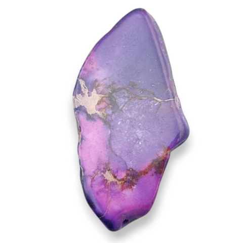 Imperial jasper slice with hole 52x27 mm no 296 Imperial jasper slice with hole 52x27 mm no 296