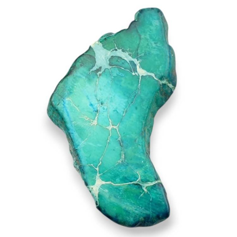 Imperial jasper slice with hole 57x29 mm no 341 Imperial jasper slice with hole 57x29 mm no 341