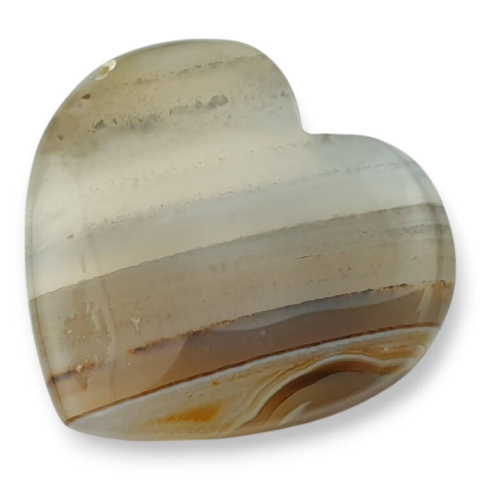 Agat botswana kaboszon serce 29x28 mm nr 1 Agat botswana kaboszon serce 29x28 mm nr 1