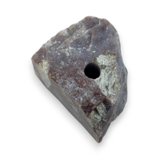 Agat indyjski bryłka z dziurką 22x18 mm nr 95