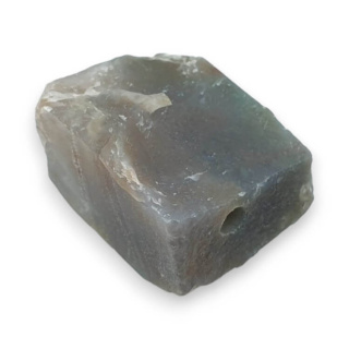 Agat indyjski bryłka z dziurką 23x19 mm nr 38