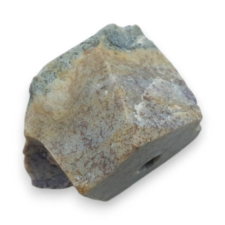 Agat indyjski bryłka z dziurką 26x22 mm nr 40