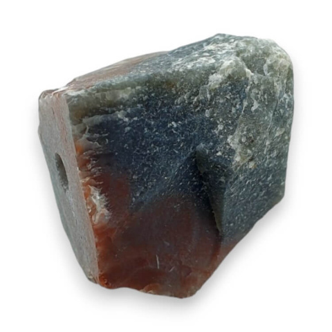 Agat indyjski bryłka z dziurką 26x24 mm nr 75 Agat indyjski bryłka z dziurką 26x24 mm nr 75