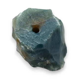 Agat indyjski bryłka z dziurką 27x23 mm nr 74
