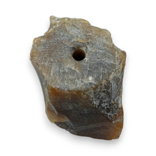 Agat indyjski bryłka z dziurką 29x21 mm nr 59