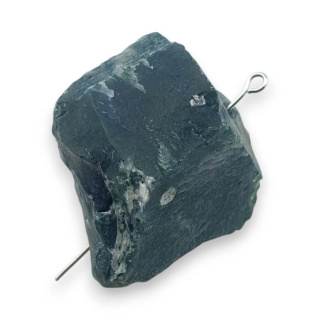 Agat indyjski bryłka z dziurką 30x23 mm nr 53