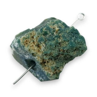 Indian agate nugget with hole 32x21 mm no 90