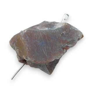 Indian agate nugget with hole 32x22 mm no 82