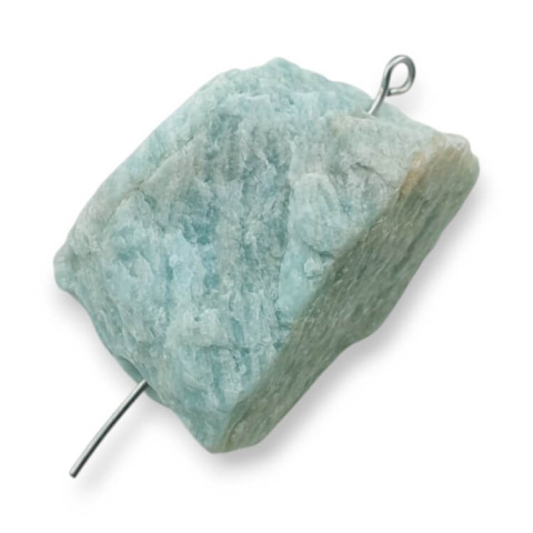 Amazonite nugget with hole 29x20 mm no 134 Amazonite nugget with hole 29x20 mm no 134