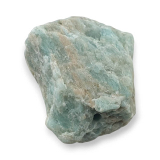 Amazonit bryłka z dziurką 33x28 mm nr 137