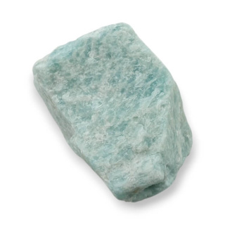 Amazonit bryłka z dziurką 34x22 mm nr 143