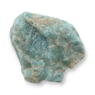 Amazonit bryłka z dziurką 36x25 mm nr 139