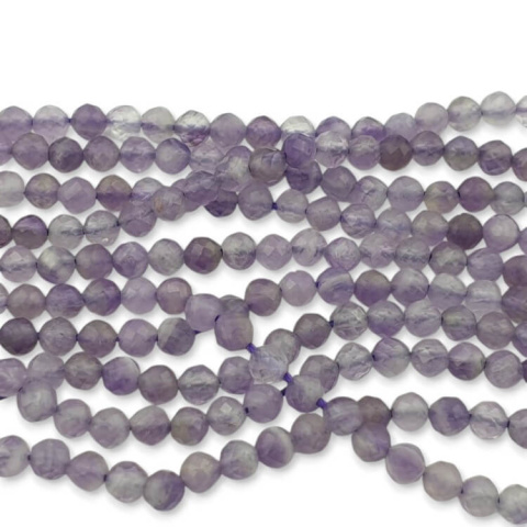 Ametyst kula fasetowana 3 mm 20 szt Ametyst kula fasetowana 3 mm 20 szt