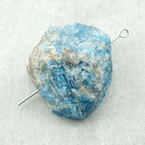 Apatite nugget with hole 26x23 mm no 98 Apatite nugget with hole 26x23 mm no 98