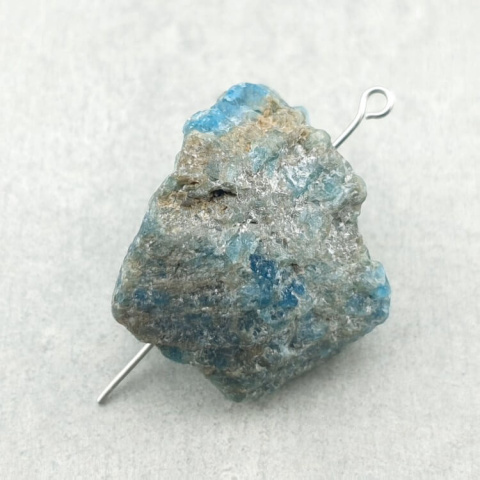 Apatite nugget with hole 26x28 mm no 100 Apatite nugget with hole 26x28 mm no 100