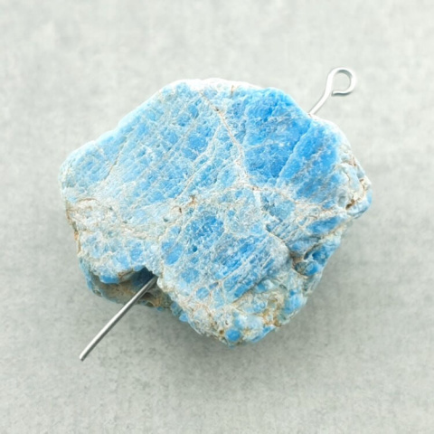Apatite nugget with hole 29x25 mm no. 90 Apatite nugget with hole 29x25 mm no. 90