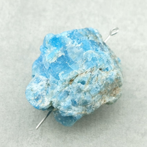 Apatite nugget with hole 31x26 mm no 89 Apatite nugget with hole 31x26 mm no 89