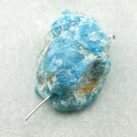 Apatite nugget with hole 32x22 mm no. 96 Apatite nugget with hole 32x22 mm no. 96