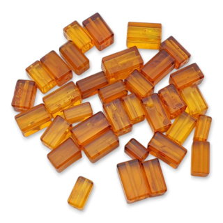 Baltic amber oval bead 11x8 mm 1 pc