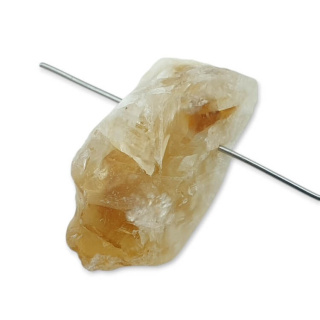 Citrine nugget with hole 28x16 mm no 512
