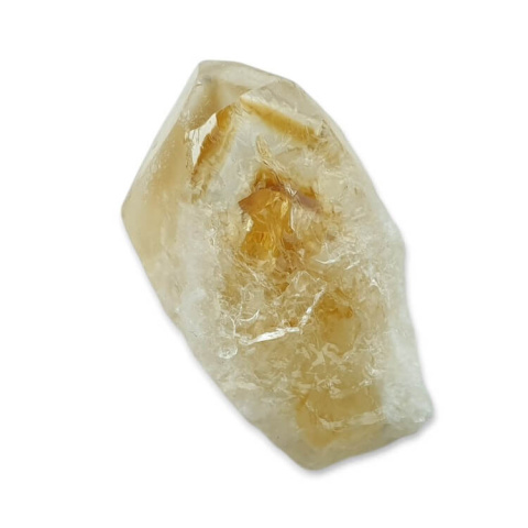 Citrine nugget with hole 28x16 mm no 519 Citrine nugget with hole 28x16 mm no 519
