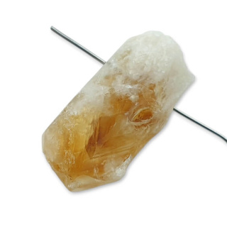 Citrine nugget with hole 32x15 mm No 520