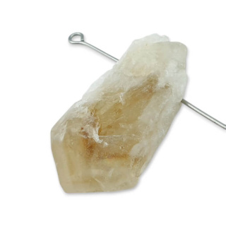 Citrine nugget with hole 32x17 mm no 544