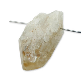 Citrine nugget with hole 33x18 mm no 516