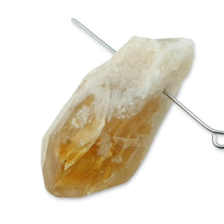 Citrine nugget with hole 39x17 mm no 528