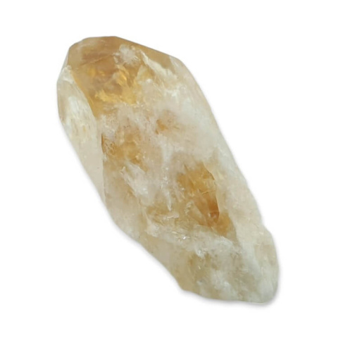 Citrine nugget with hole 39x17 mm no 528 Citrine nugget with hole 39x17 mm no 528
