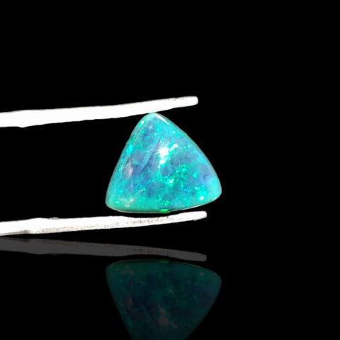 Black Ethiopian Opal 10x10 mm No 906 Black Ethiopian Opal 10x10 mm No 906